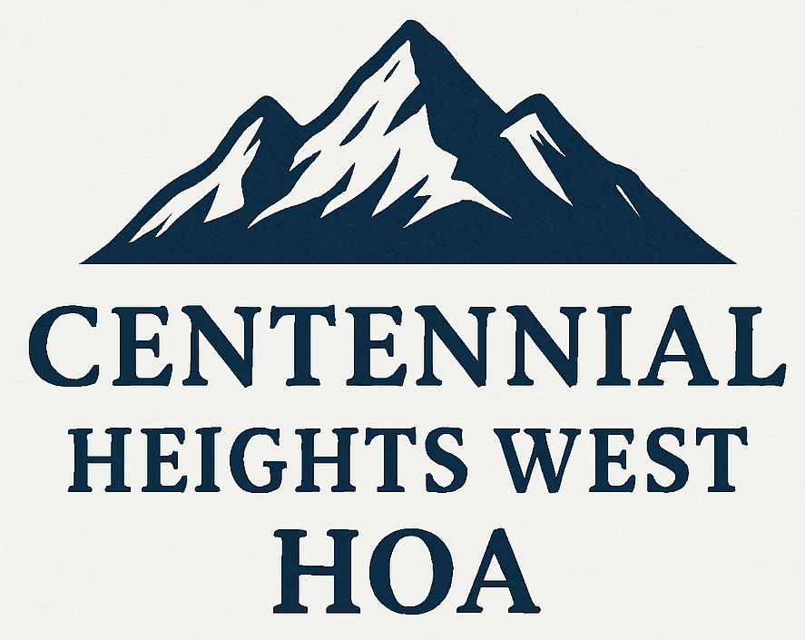 Centennial Heights West Homeowners Association Logo