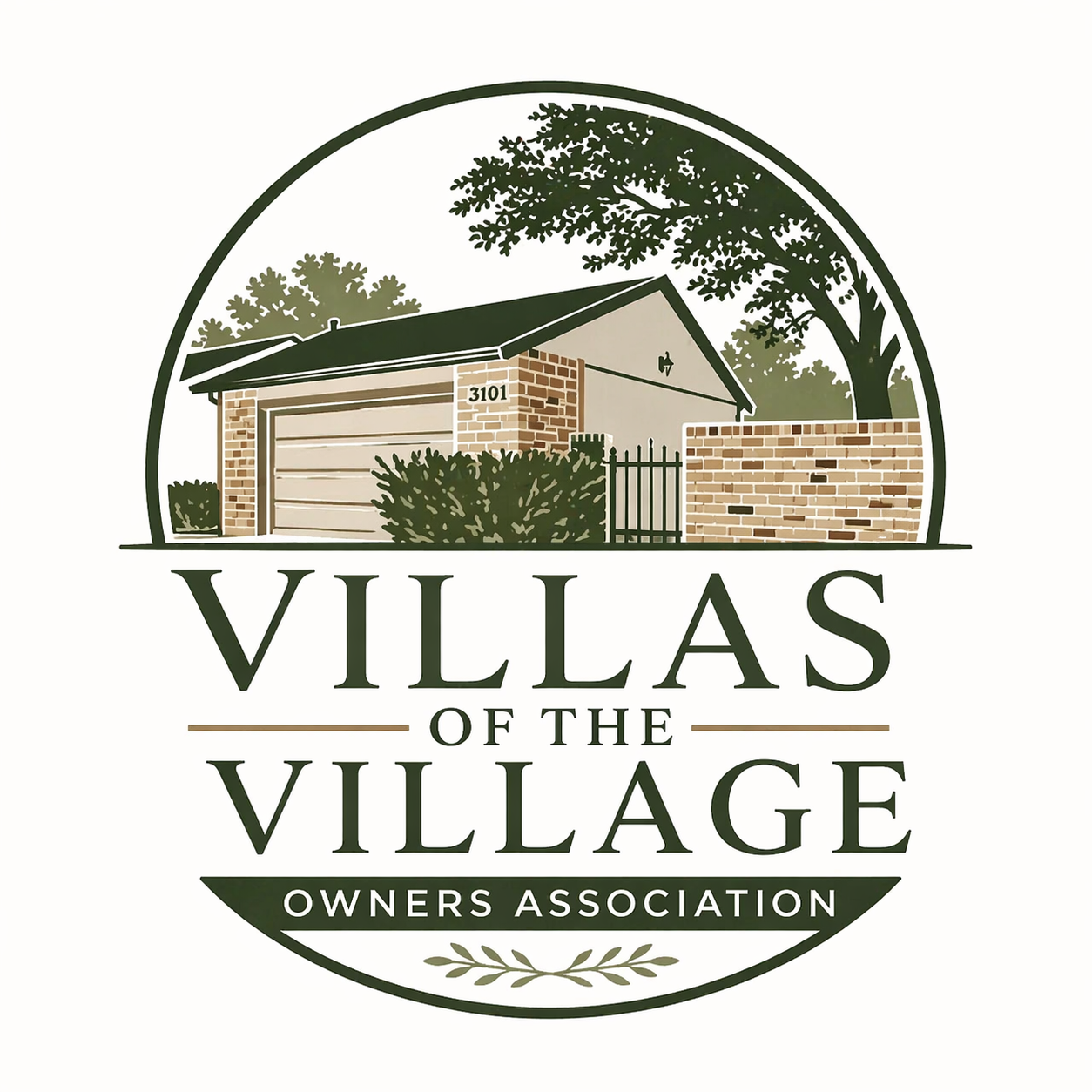 Villas of the Village Owners Association Logo