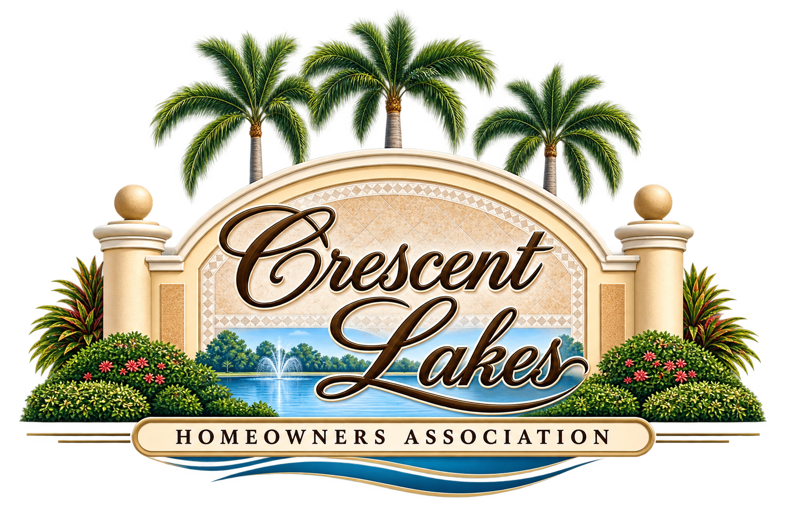 Crescent Lakes at Boca Raton Logo