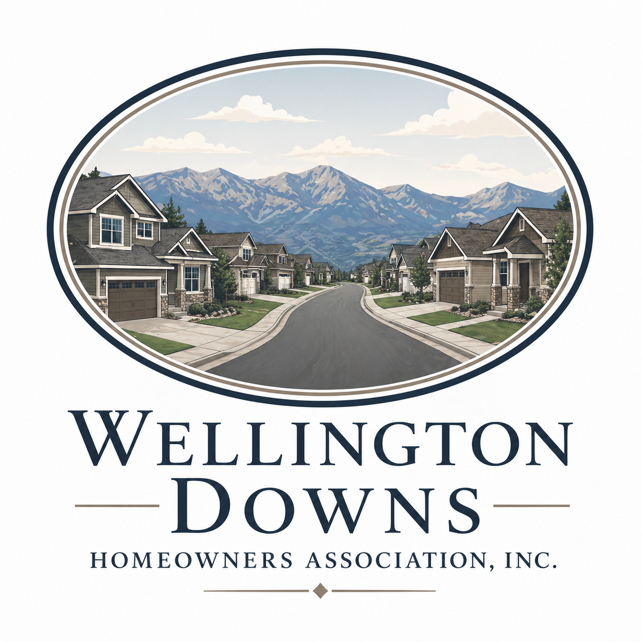 Wellington Downs Homeowners Association Logo